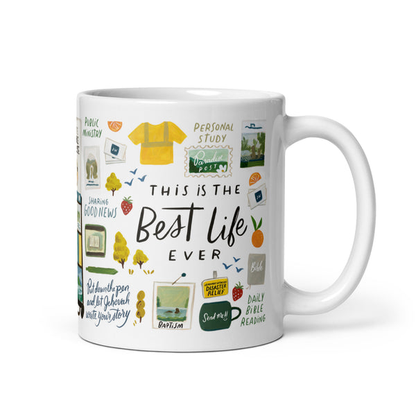 Best Life Ever English Ceramic Mug