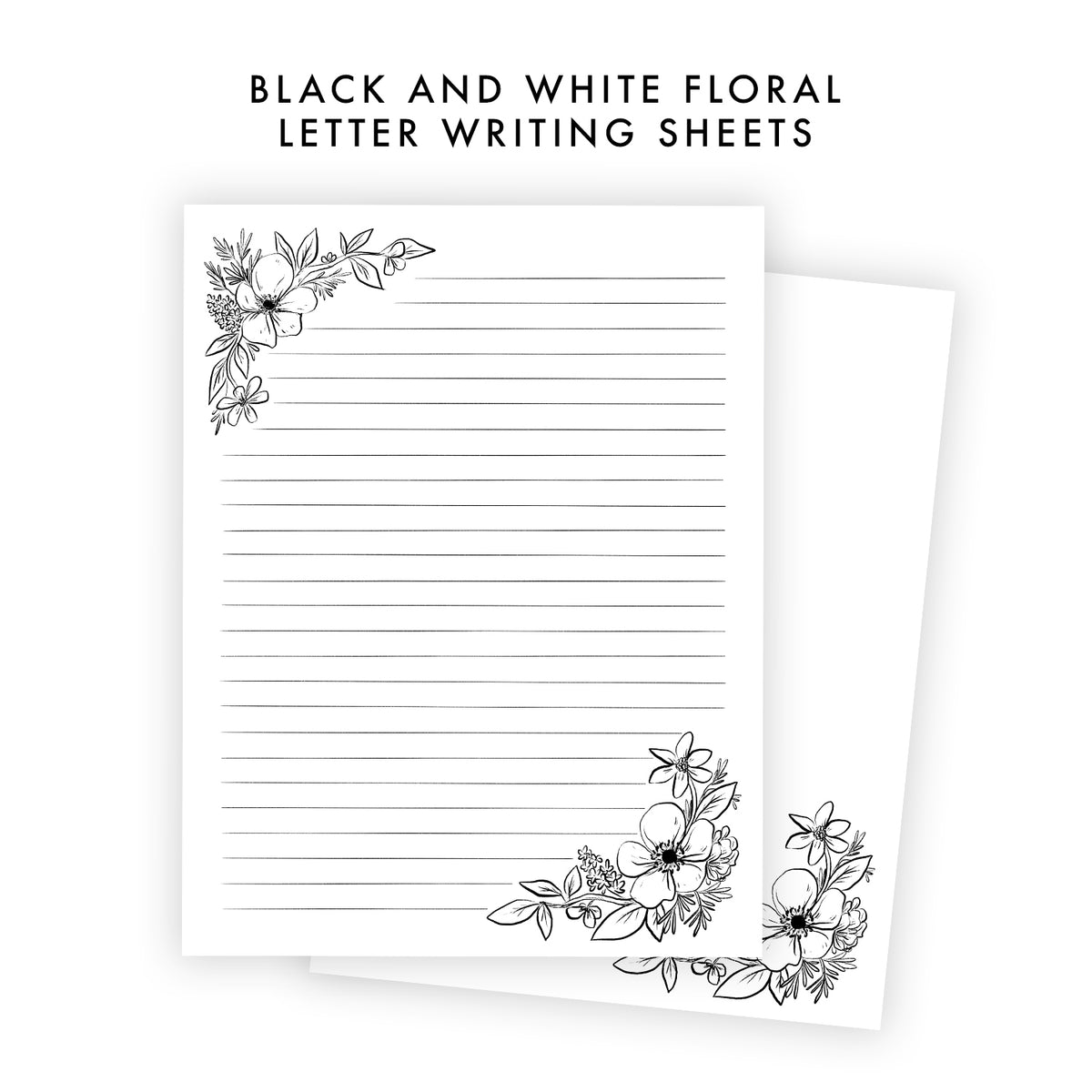 Greenery, Letter Writing Paper