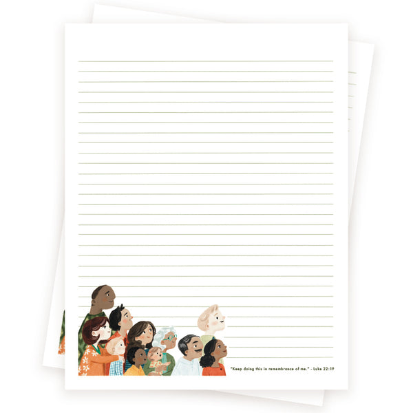 All Sorts of People Memorial Letter Writing Sheets Bundle