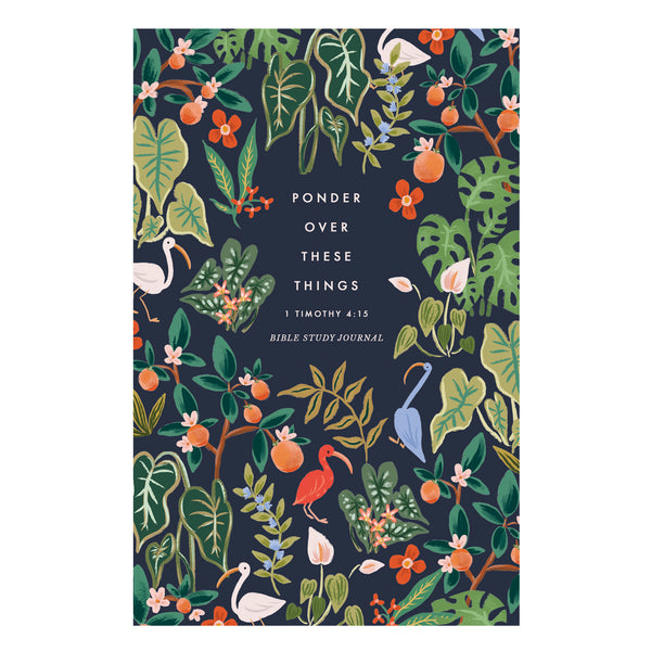 Florida Foliage - Bible Study Journal - Ponder Over These Things