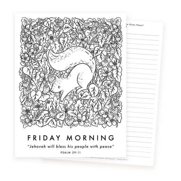 DIGITAL Pursue Peace Convention Notebook - Magnolia