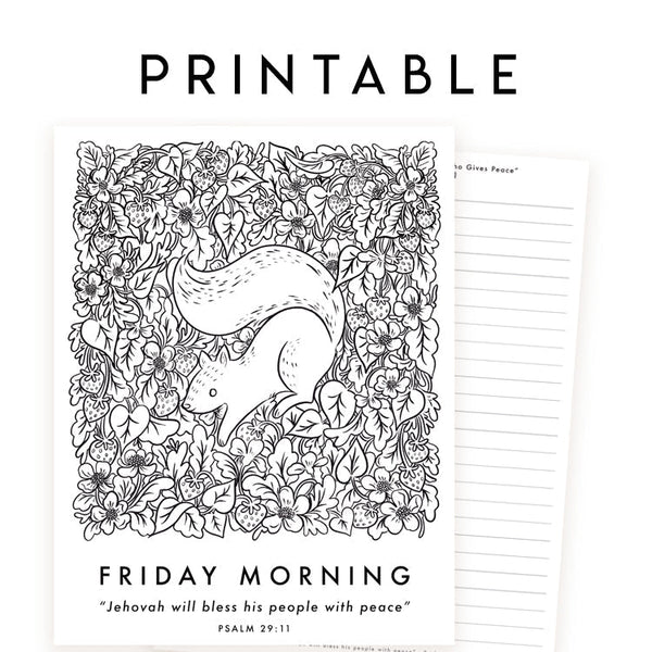 PRINTABLE 2022 Pursue Peace Convention Notebook - New Scrolls
