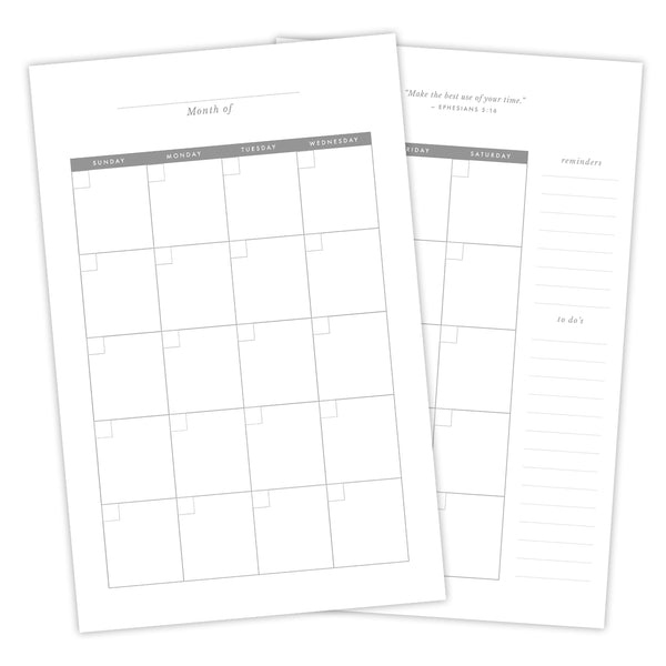 NEW FORMAT - Dark Floral Perpetual Planner - The Plans of the Diligent Surely Lead to Success