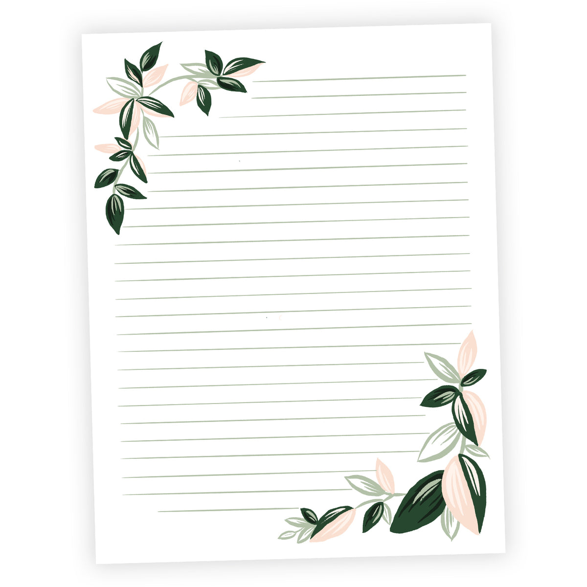 Vines Printable Letter Writing Sheets – Seasoned With Salt Paperie vines-printable-letter-writing-sheets-seasoned-with-salt-paperie