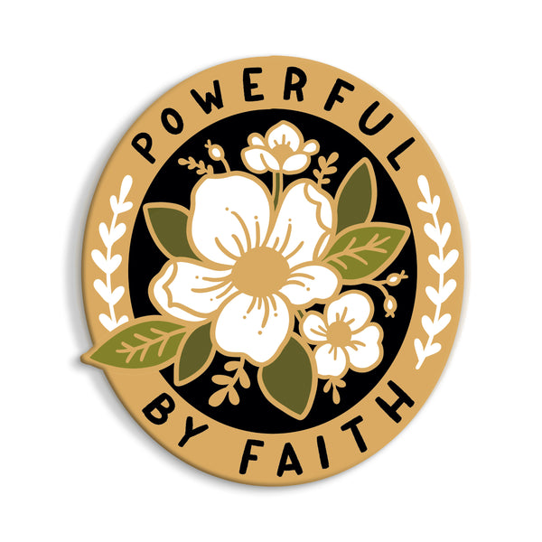 Powerful By Faith - 2021 Convention Enamel Pin