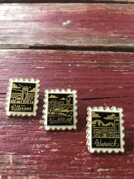 Warwick Bethel JW Enamel Pin