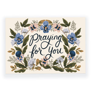 Praying For You Greeting Card