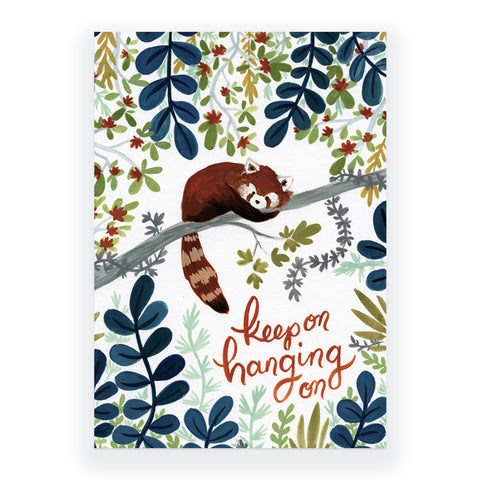 Keep on Hanging on Greeting Card