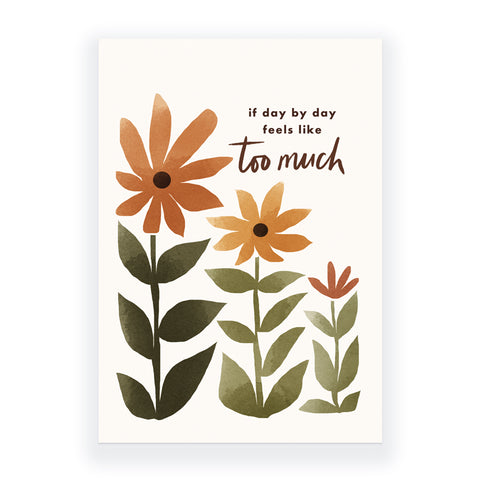 Day by Day, Moment by Moment Greeting Card