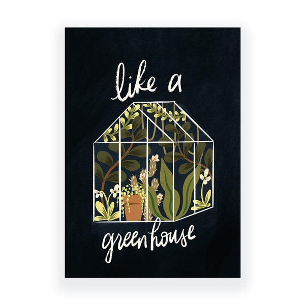 Like a Greenhouse - Elders Greeting Card