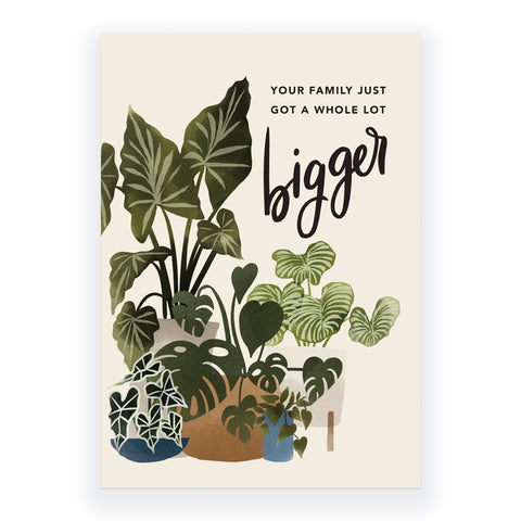 Your Family Just Got A Whole Lot Bigger - Baptism and Bethel Greeting Card