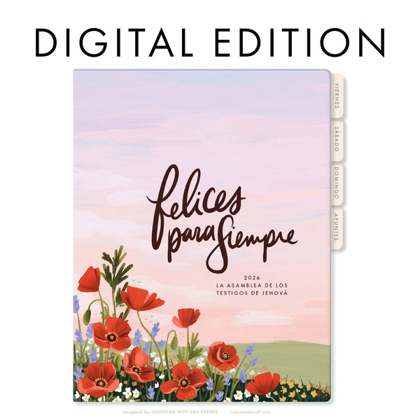 2026 SPANISH Eternal Happiness DIGITAL Convention Notebook