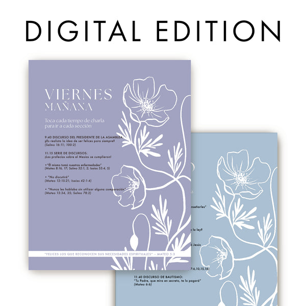 2026 SPANISH Eternal Happiness DIGITAL Convention Notebook