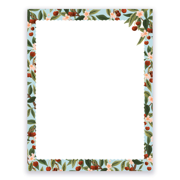 Letter Writing Set with Matching Envelopes - Cherry Blossom