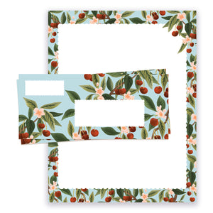Letter Writing Set with Matching Envelopes - Cherry Blossom