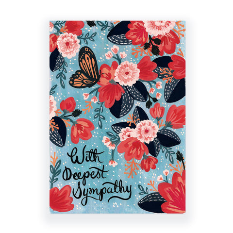 With Deepest Sympathy Greeting Card