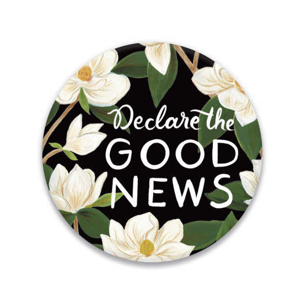 Assorted Floral - Declare the Good News 2024 Convention Badge Pin - Restock June 1
