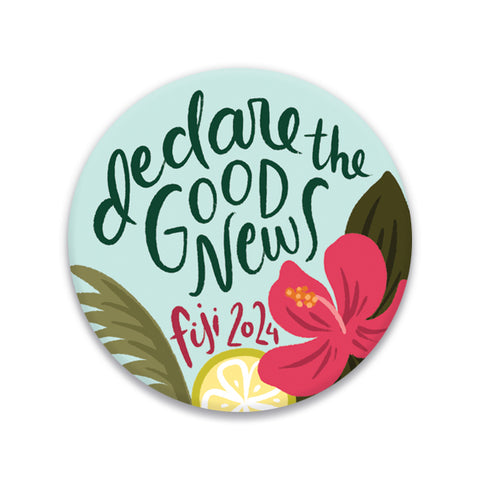 Fiji - Declare the Good News 2024 Special Convention Badge Pin