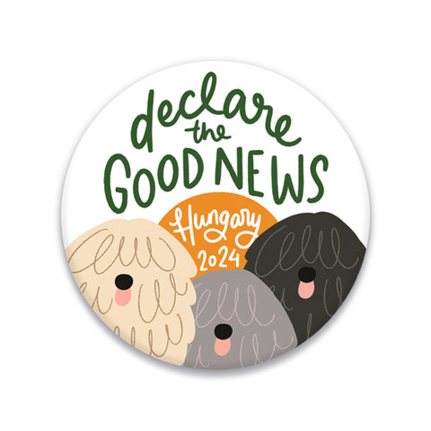 Hungary - Declare the Good News 2024 Special Convention Badge Pin