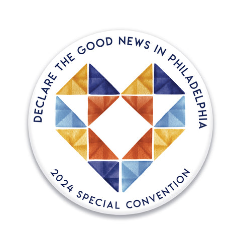 Philadelphia - Declare the Good News 2024 Special Convention Badge Pin