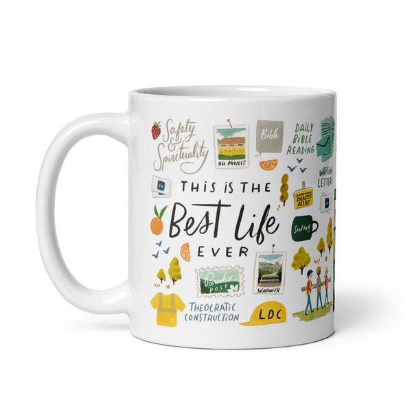 Best Life Ever English Ceramic Mug