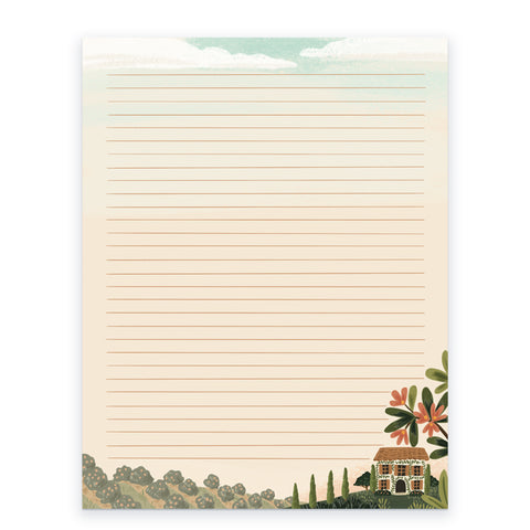 Countryside in Paradise Letter Pad