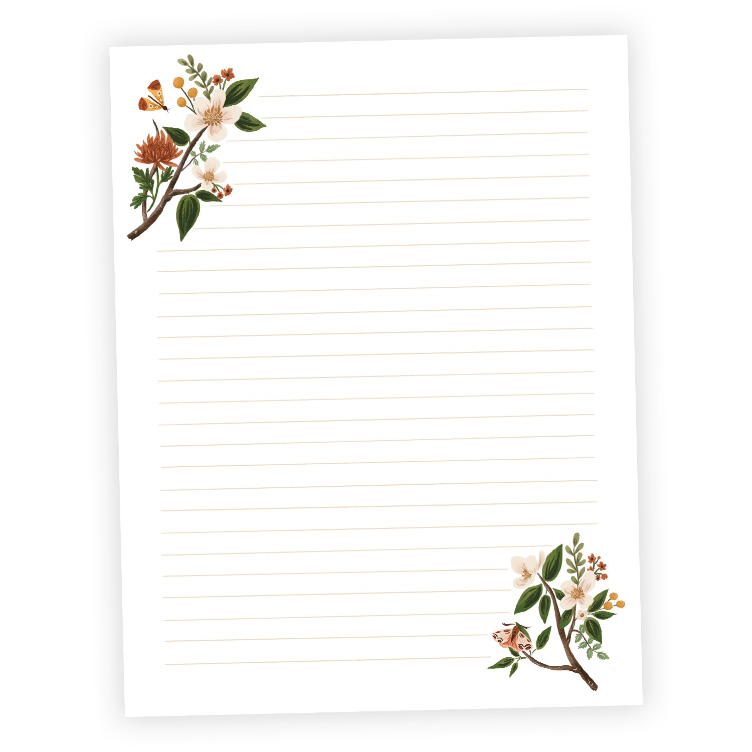 Fall Floral Printable Letter Writing Sheets – Seasoned With Salt Paperie fall-floral-printable-letter-writing-sheets-seasoned-with-salt-paperie