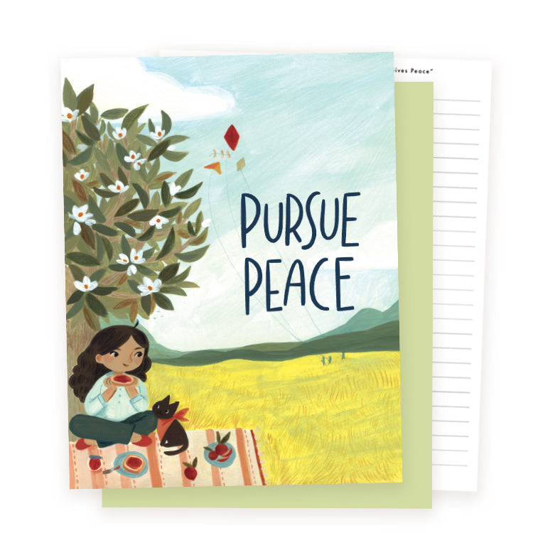 DIGITAL Pursue Peace Convention Notebook - Paradise