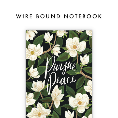 Magnolia - Pursue Peace Convention Notebook