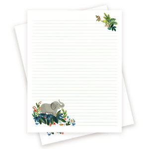 Painted Elephant Printable Letter Writing Sheets Bundle