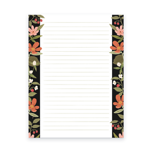 Summer Raspberries Letter Writing Pad