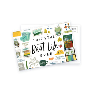 Best Life Ever JW Postcard