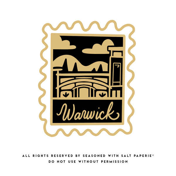 Warwick Bethel JW Enamel Pin