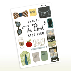 This is the Best Life Ever - Brothers Edition 5x7 Greeting Card, JW Pioneer, Elders, CO, JW Gift