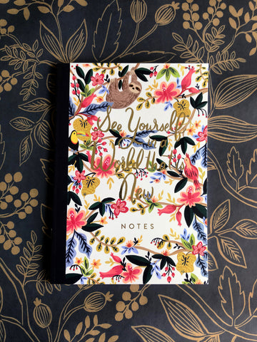See Yourself in a World That is New - A5 Notebook