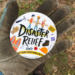 Disaster Relief - Jehovah’s Witnesses, DRC 3 inch Vinyl Waterproof Sticker