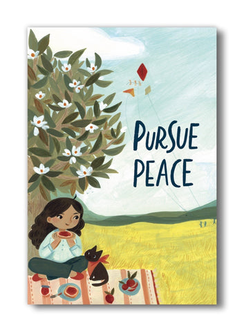 Pursue Peace Magnet - Picnic in Paradise