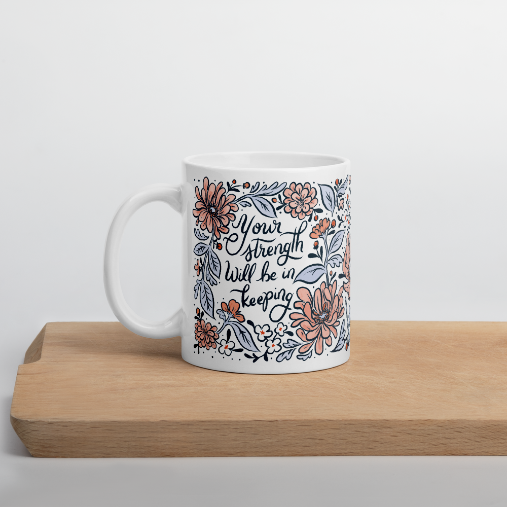 Mug - Your Strength Will Be in Keeping Calm and Showing Trust Isaiah 3 ...